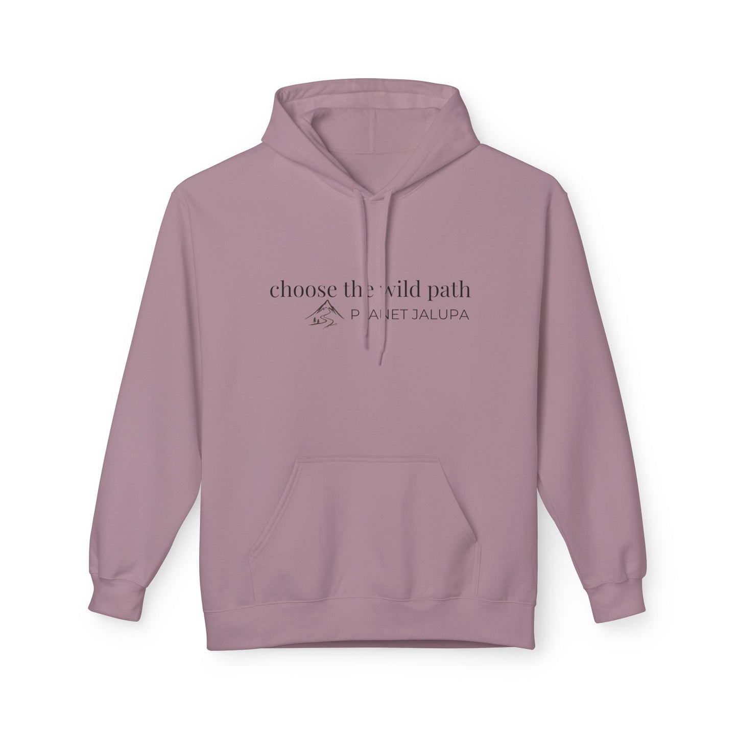 Planet Jalupa “Choose The Wild Path” Unisex Midweight Softstyle Fleece Hoodie
