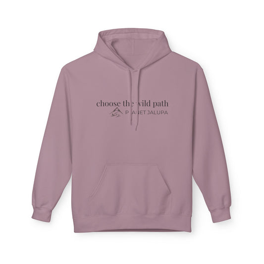 Planet Jalupa “Choose The Wild Path” Unisex Midweight Softstyle Fleece Hoodie