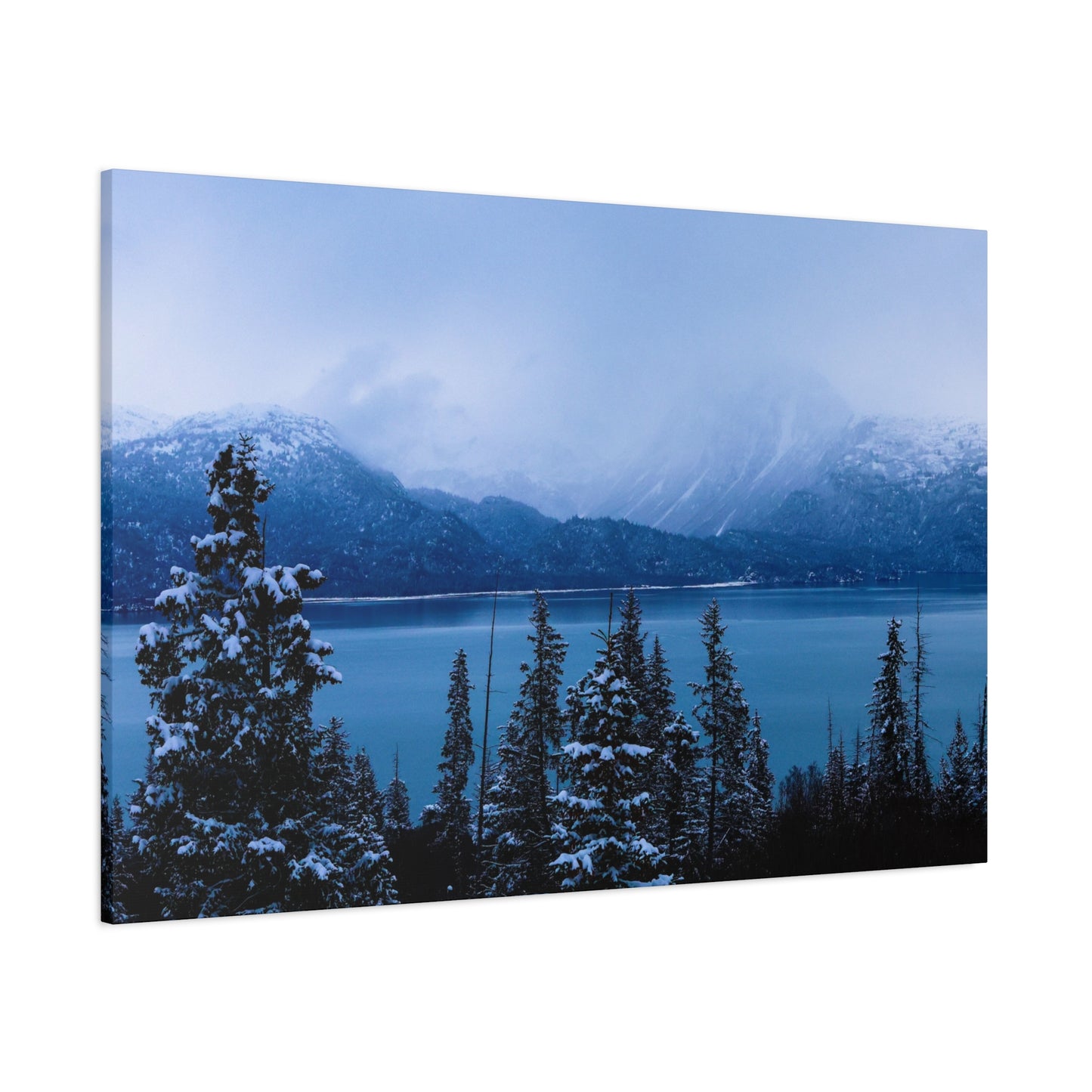 Winter on the Bay ~ Matte Canvas Wall Art